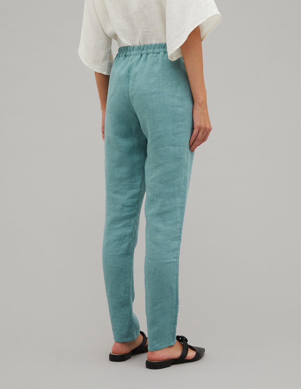 MARGO Linen pants | Electric blue