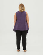 LAURA Linen tunic | Lavender