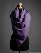 Linen shawl | Lavender
