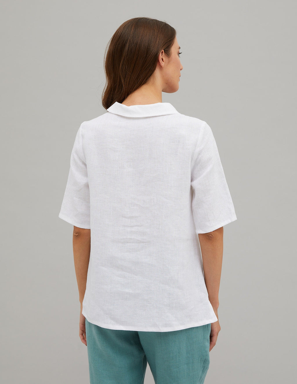KYRA Linen blouse | White
