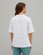KYRA Linen blouse | White