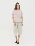 EMILY Linen blouse | Dusty pink