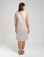 ANABEL Linen dress | Dusty pink