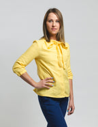 GABY Linen blouse |  Yellow