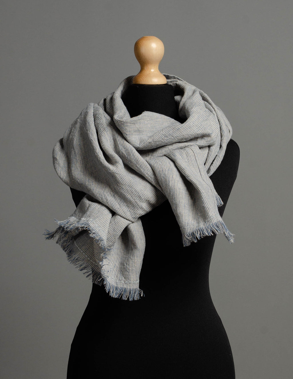Linen scarf | White