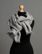 Linen scarf | White