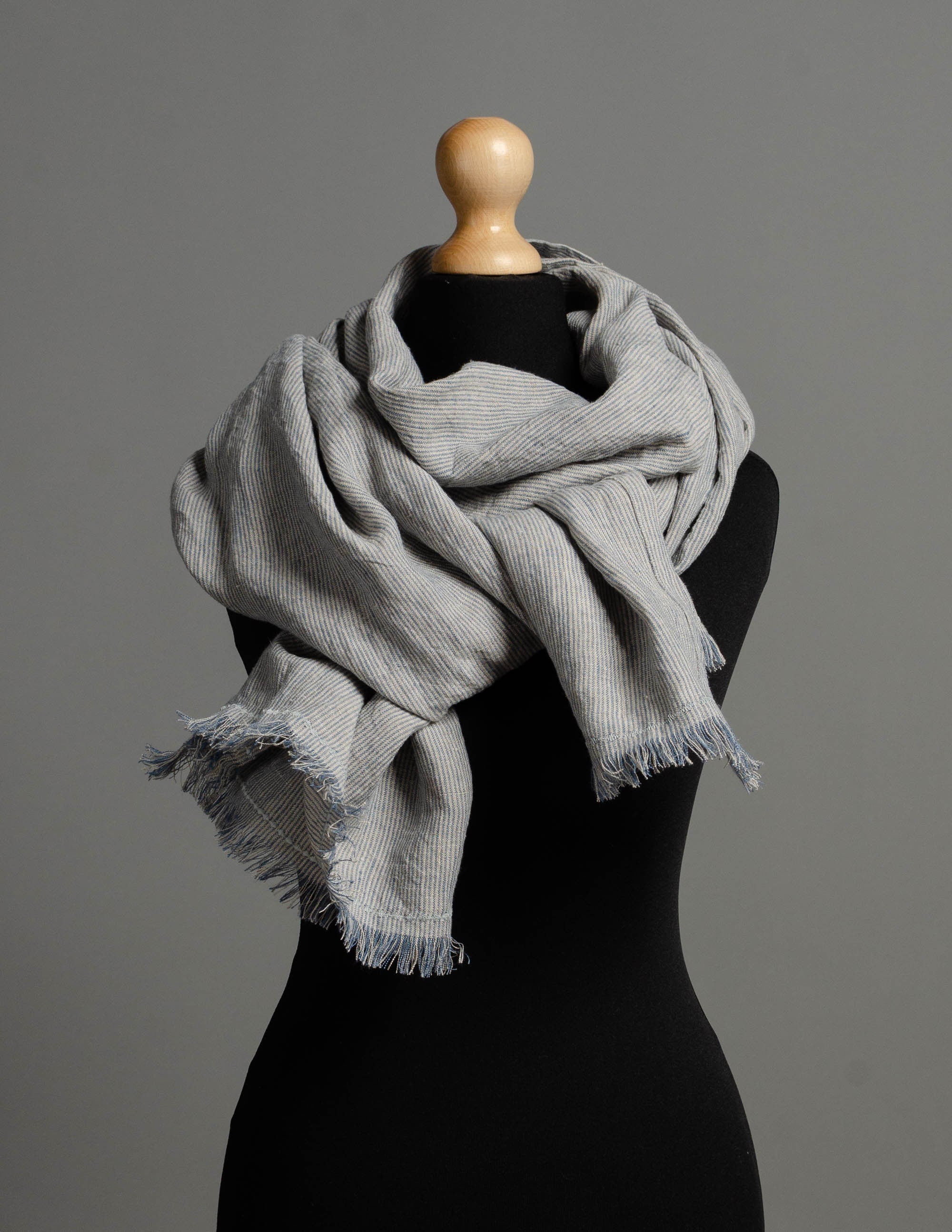 Linen scarf | White