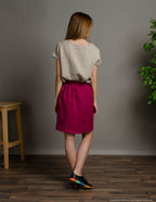 LILIA Linen skirt | Rose