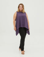 LAURA Linen tunic | Lavender