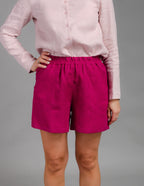 TAMARA Linen shorts | Rose