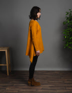 AURORA Linen tunic | Mustard