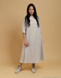 BERTA Linen dress | Natural