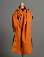 Linen scarf | Terracotta