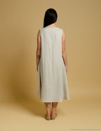 FLORA Linen dress | Natural
