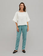 MARGO Linen pants | Electric blue