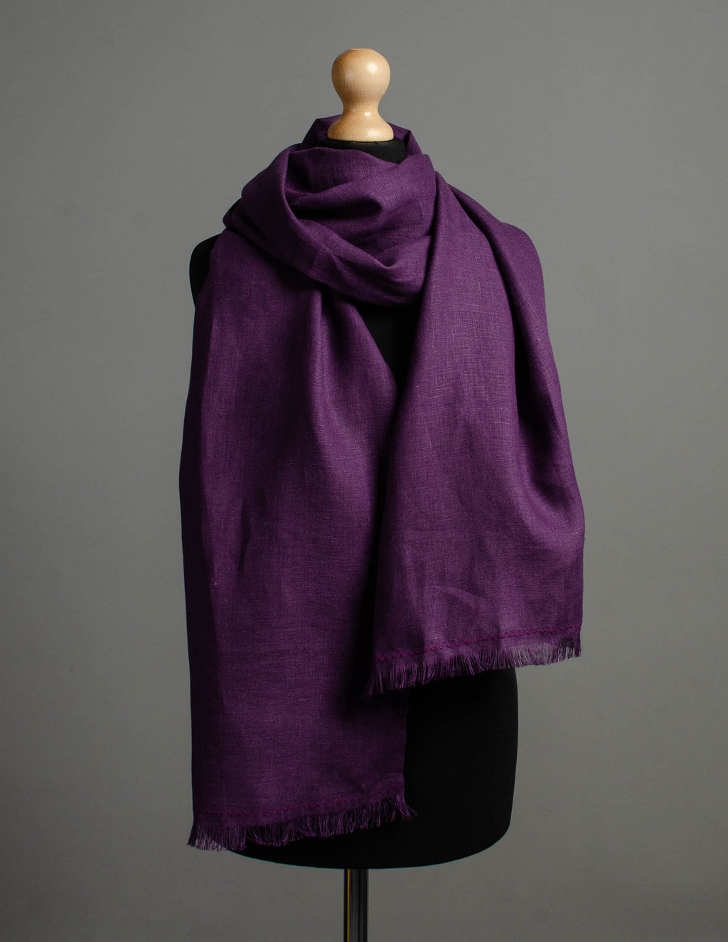 Linen scarf | Lavender