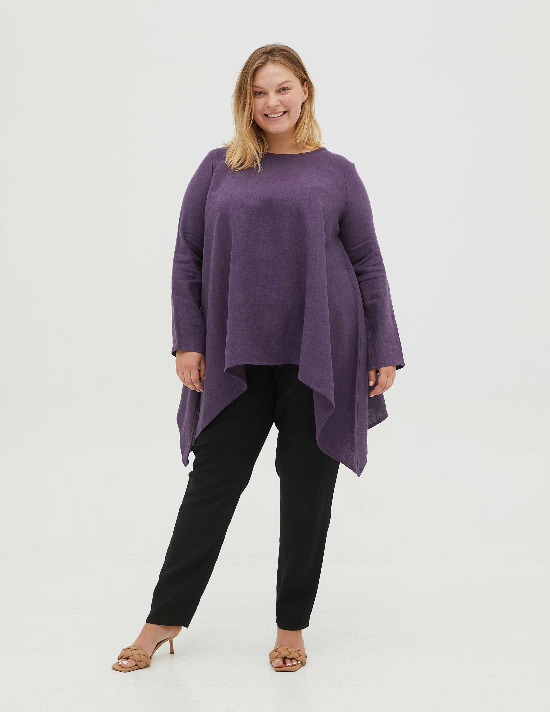 AURORA Linen tunic | LAVENDER