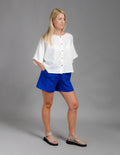 LISA Linen tunic | Ivory white
