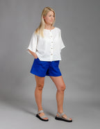 LISA Linen tunic | Ivory white