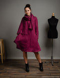 VERONICA Linen dress | Rose