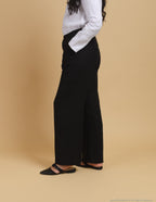 LESLIE Linen pants | Black