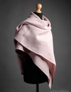 Linen shawl | Dusty pink