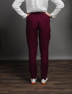 MARGO linen pants | Marsala