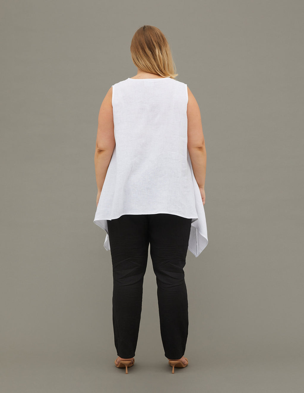 LAURA Linen tunic | White