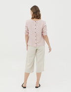 EMILY Linen blouse | Dusty pink