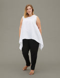 LAURA Linen tunic | White
