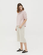 EMILY Linen blouse | Dusty pink