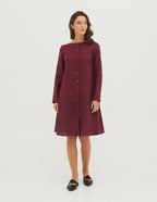 DOMINIKA linen dress | Light purple