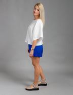 LISA Linen tunic | Ivory white