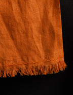 Linen scarf | Terracotta