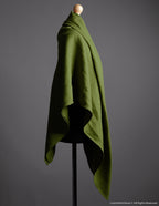 Linen shawl | Olive